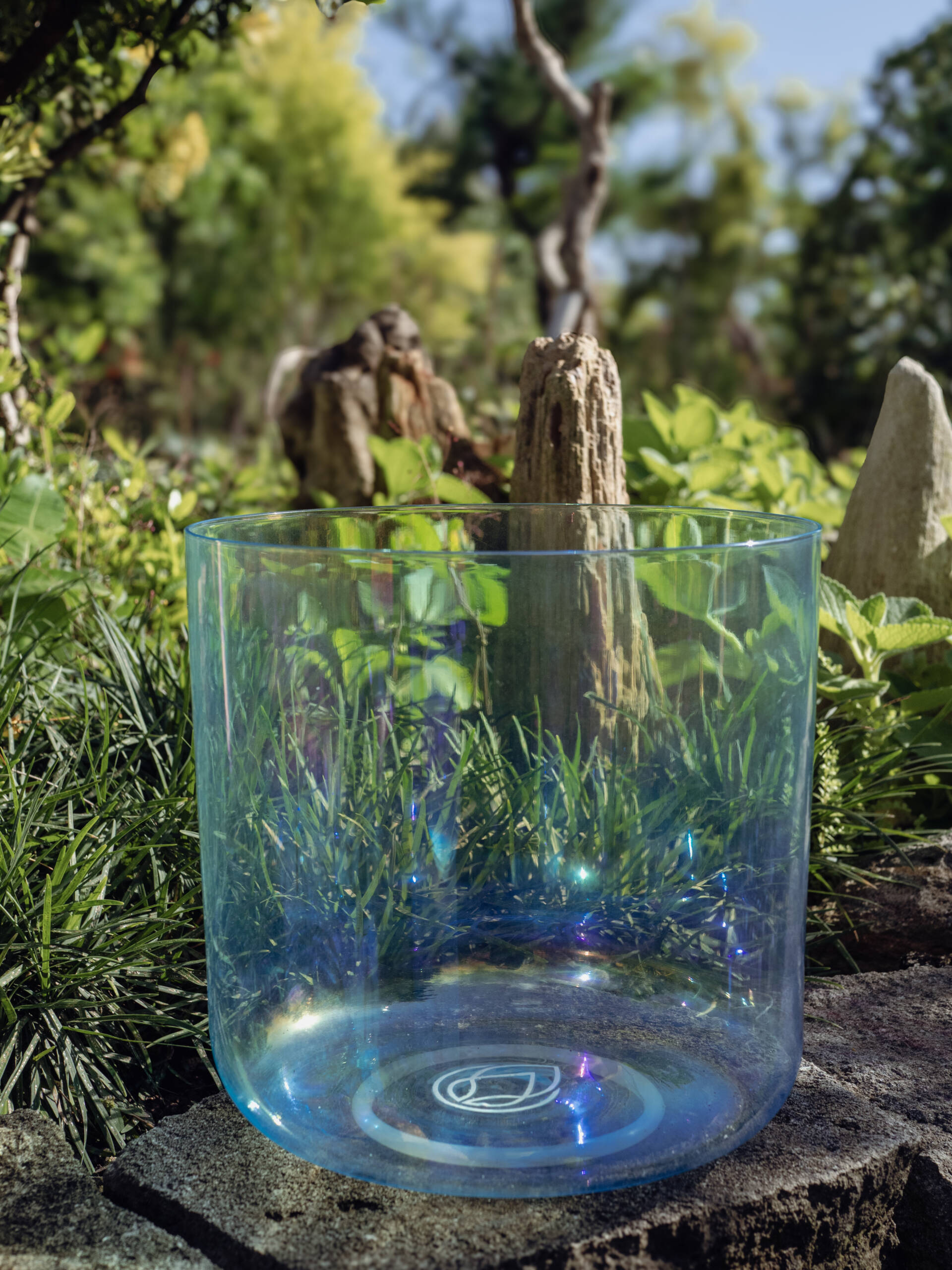 Kristall-Klangschale Aqua Alignment 8"