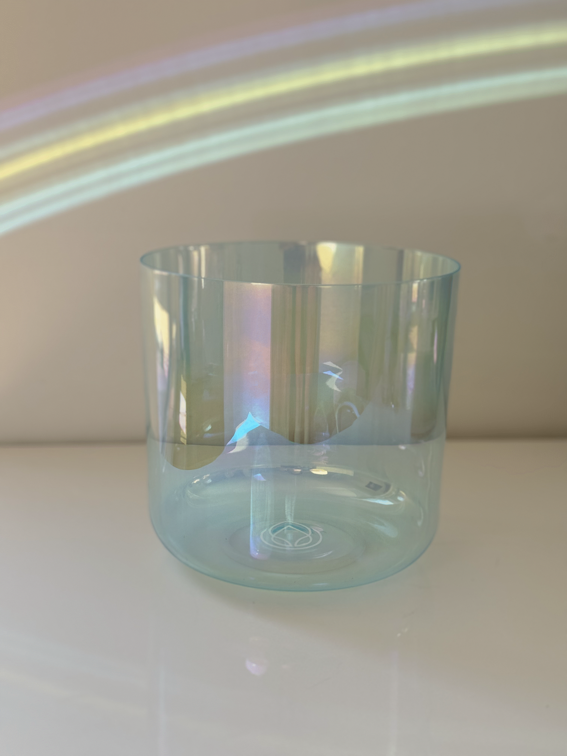 Kristall-Klangschale Aqua Alignment 8" - Image 4